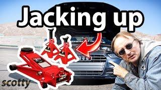 How to Jack Up Your Car The Right Way