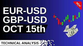 EURUSD and GBP USD Daily Analysis for October 15 2024