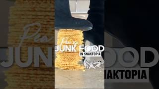 3 x Boots vs. Junk Food Crushing Crispy Snacks Oddly Satisfying ASMR
