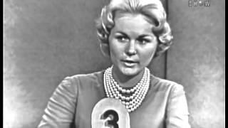 To Tell the Truth - Roger Mariss wife PANEL Dina Merrill Johnny Carson Oct 2 1961