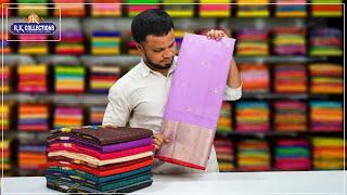 Mangalagiri Checks & Soft Silk Sarees I Wholesale Shop I@Rkcollectionssarees