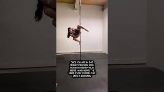 How to do the pole dance move Cupid Pole Fitness Tutorial #poledance #polefitness