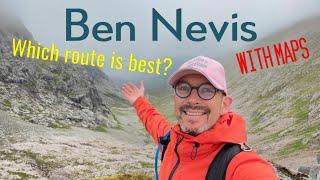 Ben Nevis  CMD Arete  Mountain Track comparison  Which route is best?