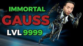 Immortal Gauss Prime Build Dominating Level 9999 warframe