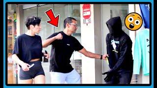 Fake Mannequin Prank Almost gone WRONG