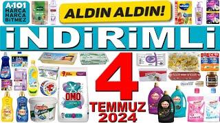 A101 İNDİRİMLİ TEMİZLİK GIDA ÜRÜNLERİ BU HAFTA  A101 ALDIN ALDIN KAMPANYA KATALOĞU  A101 4 TEMMUZ