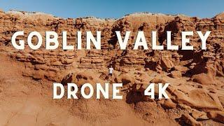 Goblin Valley Utah  Drone  4K