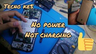 Tecno KE5 no power not charging l tutorial step by step