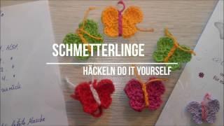 Schmetterlinge mit Häkelanleitung  Do it Yourself Eigen Kreationen