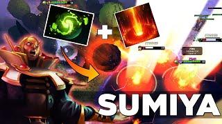 Sumiya BEST Invoker Refresher Player in Dota 2 - EPIC Wombo Combos