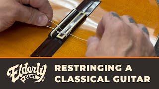 How to Restring Your Classical Guitar  elderly.com