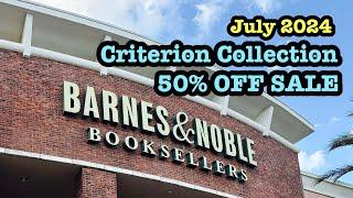 BARNES & NOBLE CRITERION COLLECTION SALE July 2024