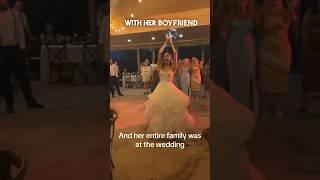 This bride shocked everyone at the wedding 