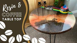 Using Let’s Resin’s Table Top Mould to Make Resin & Coffee Coffee Table