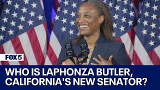 Who is LaPhonza Butler Californias new senator?