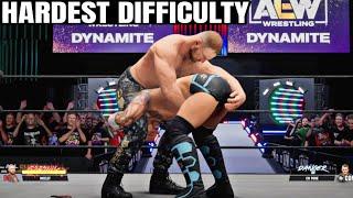 AEW Fight Forever Hardest Difficulty Gameplay PS5