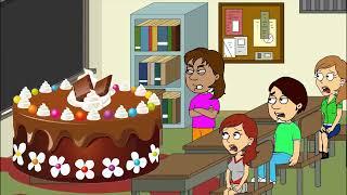 Dora Throws A Chocolate Cake At Mrs ChristinaGrounded