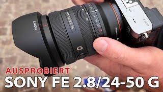 Ausprobiert Sony FE 2.824-50  G