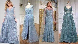 Prom Evening Gown Design Full Embroidery Styles 2024  Mother Of the Bride dresses New Designs