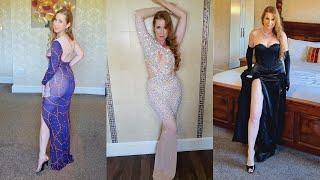 Transparent mesh dresses try on haul  Mew mews haul. Watch until the end for a surprise