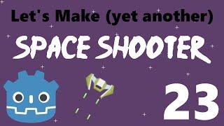 23 Let’s Make a Godot Space Shooter Bouncing Enemy