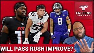 Will the Atlanta Falcons rookies or veterans improve their pass rush?