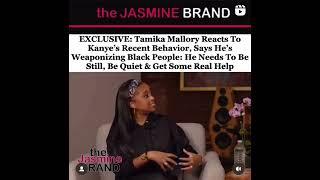 EXCLUSIVE Tamika Mallory Reacts To Kanyes Recent Behavior Says Hes Weaponizing Black People