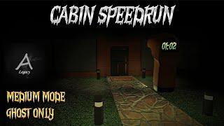 ROBLOX Apparition - Medium at Cabin Solo Speedrun - Ghost Only 0102