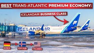 BRUTALLY HONEST REVIEW  Icelandair Boeing 737MAX BUSINESS CLASS Berlin - Keflavík - Orlando