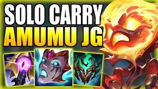 HOW TO PLAY AMUMU JUNGLE & SOLO CARRY A LOSING TEAM - Gameplay Guide League of Legends