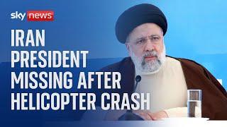 Helicopter crash Iranian president Ebrahim Raisi missing