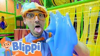 Blippi Learns the 5 Senses at a Play Place  Blippi Full Episodes  Emotions and Feelings