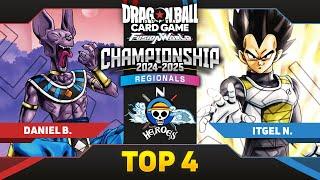 TOP 4  BEERUS VS VEGETA  FUSION WORLD OFFLINE REGIONALS  noHEROES  FB02