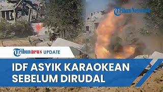 VIDEO TERAKHIR Tentara IDF Sebelum Jip Dirudal Hamas Dengarkan Musik hingga Karaokean di Kendaraan