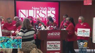 New York nurses closing in on strike