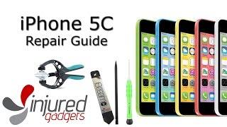 iPhone 5C Touch Screen Glass Digitizer & LCD Display Repair Replacement Guide