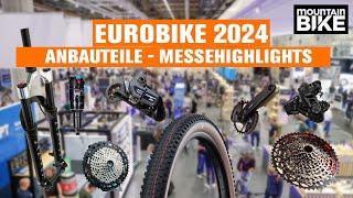 E-Schaltung Mega-Bremse Reifen und mehr - spannende MTB-Teile für 2025 schon gecheckt