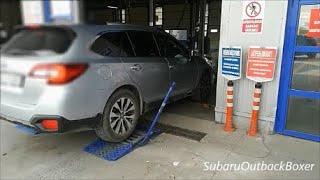 Subaru Outback AWD RollerFren Testi TüvTürk Muayene