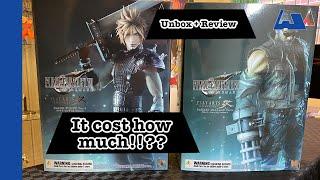 Cloud Strife & Barret Wallace Play Arts Kai version 2 Unboxing & Review