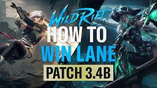 BEST Laning Guide You Can Find  Patch 3.4B  RiftGuides  WildRift