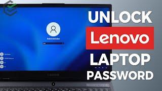 NEW UNLOCK Lenovo Laptop Password  How to Unlock Lenovo Laptop Password without Data Loss  2024