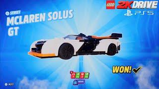 Lego 2K Drive - How to Unlocked McLaren Solus GT & Return To Clutch Racing 101 - Story Mode