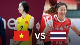 Thái Lan vs Việt Nam Rượt Đuổi Điên Rồ  Set Đấu Kinh Điển Nhất Lịch Sử Bóng Chuyền ĐNÁ