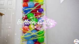 Kids Birthday Balloon Avalanche