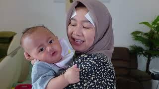 MAMAH SAKIT MERIANG  Dan Jagain bayi azam Mamah azam