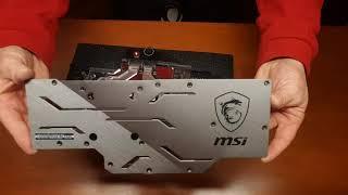 MSI 2080 ti Gaming X Trio 11gb custom Water Cooling