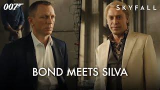 SKYFALL  007 Meets Silva – Daniel Craig Javier Bardem  James Bond