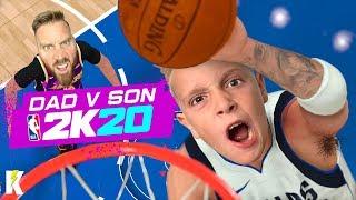 DAD vs SON in NBA 2k20 Mavs vs Lakers K-CITY GAMING