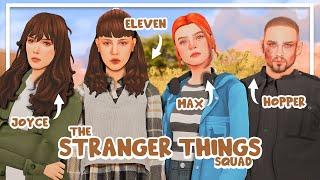 Max Eleven Joyce & Hopper Stranger Things + CC List  The Sims 4 Create A Sim