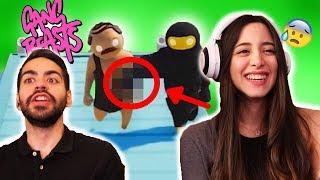  خنده دارترین بازی دو نفره دنیا   GANG BEASTS multiplayer